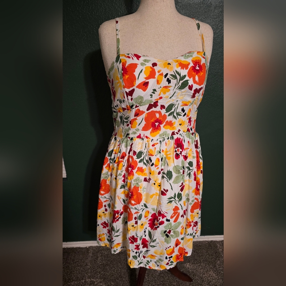 Forever 21 Floral Sundress sz 1x NWT